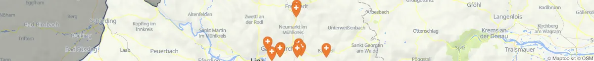 Map view for Pharmacies emergency services nearby Kefermarkt (Freistadt, Oberösterreich)